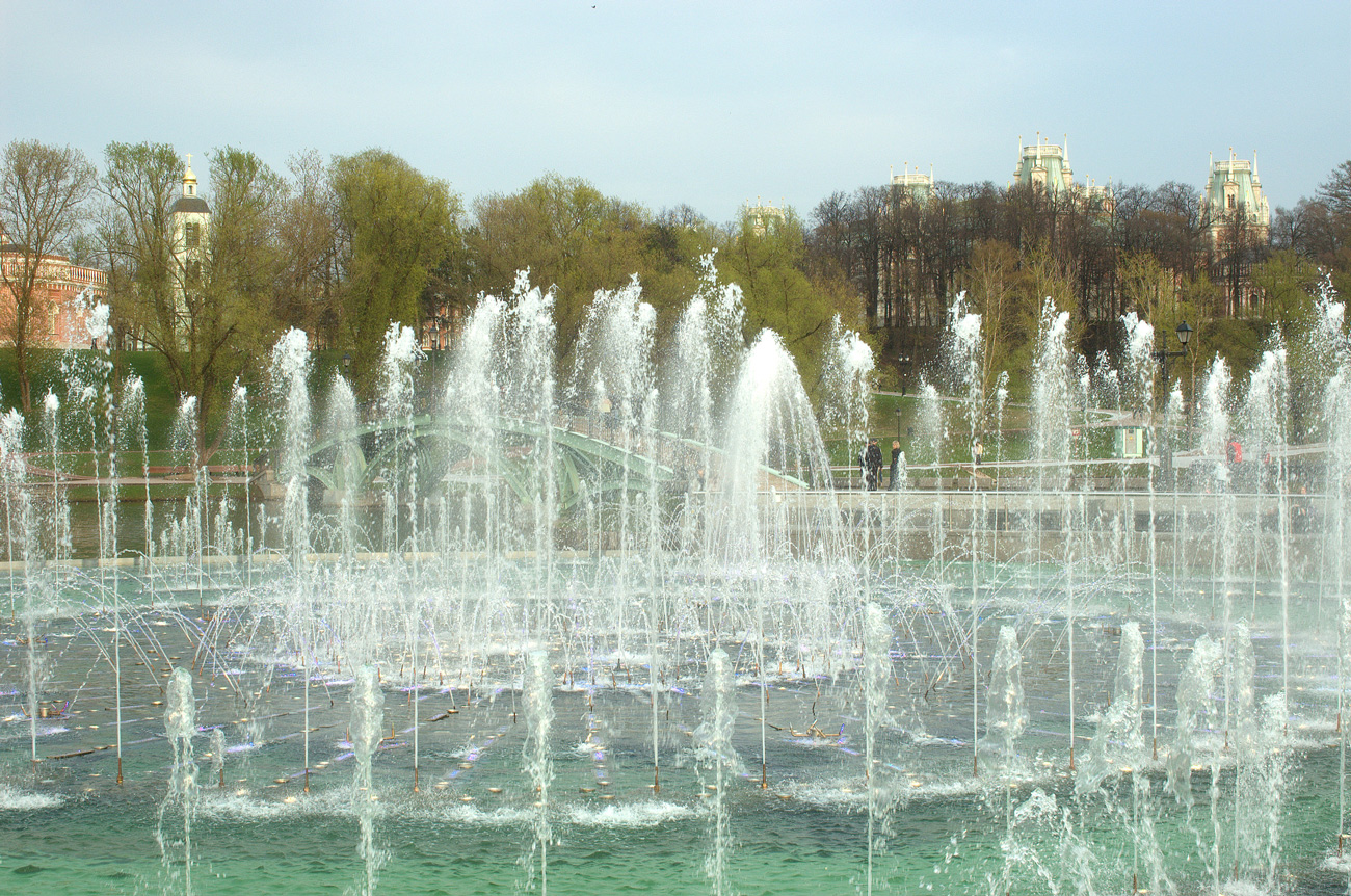 фонтан в парке Царицыно